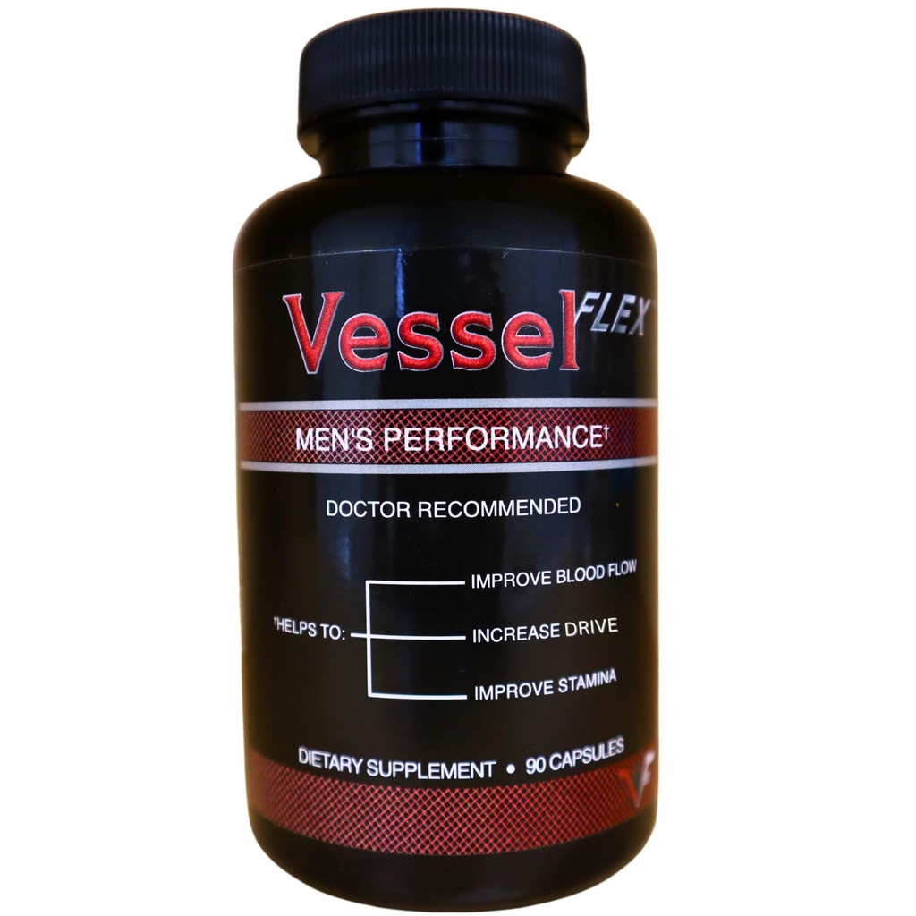 Super Nitric Oxide Booster for Men - Health Suplemen, Flow & Stamina Dukungan - Arginine, Beet Root, Ginseng