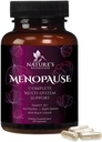 Suplemen Menopause bagi Perempuan dengan Black Cohosh - Hot Flash dan Hormone Dukungan untuk Perempuan, Bantuan Menopause Natural Vitamin Menopuse Mensupport Mild Night Sweets & Saldo, Non-GMO & Gluten Free - 60 Capsules