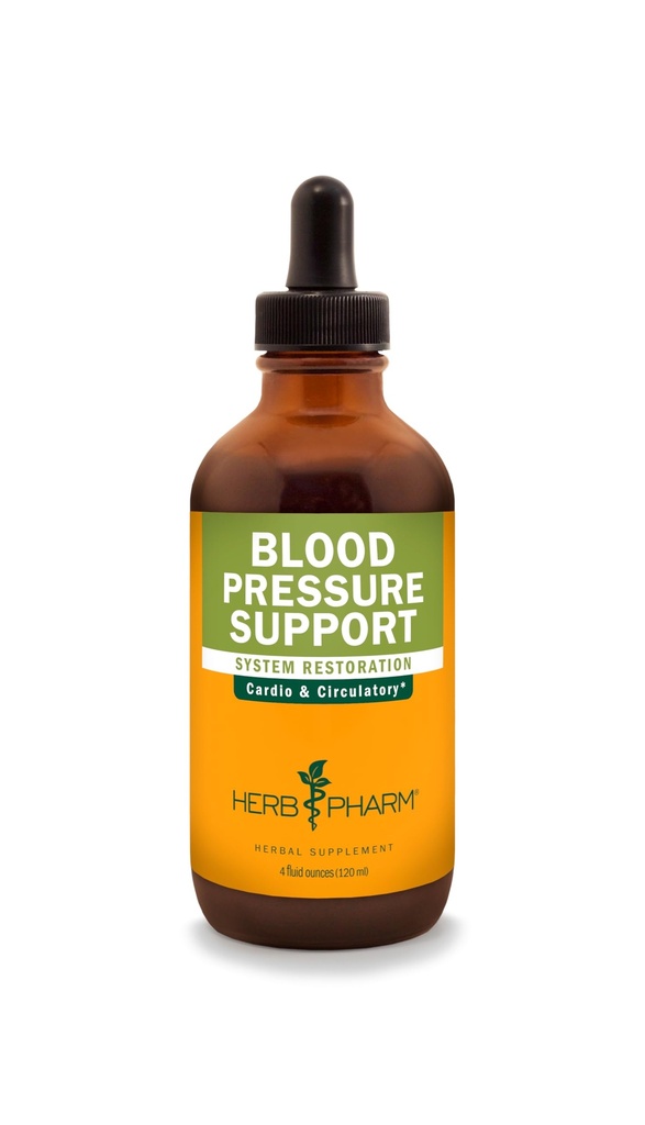 Herb Pharm Tekanan Darah Dukungan Liquid Formula untuk Cardiovaskular dan Sistem Sirkulasi - 4 Ounce