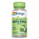 SOLARAY Gotu Kola 450mg - Centella Asiatica Herbal Suplemen - Gotu Kola Capsules Dibuat dengan Whole Aerial for Powerful Wellness Support - Vegan, Non- GMO, Lab Verifikasi, 60- Hari Jaminan, 100 Pegawai