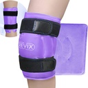 Es REVIX XL KONING Sekitar Entire KONEE, Es Gel untuk Muscle Ache, Kandang Dingin untuk Mengurangi Ketidaknyamanan dan Fleksibilitas Proxibilitas, Lampiran Lembut, Purple