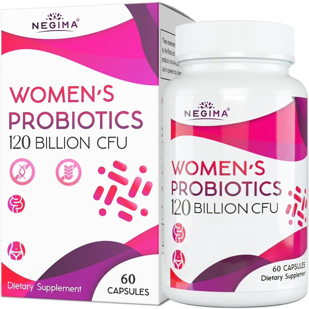 Suplemen Negima Menopause bagi Perempuan, 120 miliar Provinsi CFU bagi Perempuan, 13- 1 Herbs & Botanicals Kompleks, untuk Menopause - 60 Caps