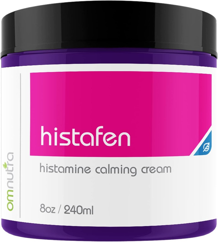 Histaten Antihistamine Itch Calming Cream - 8oz 240ml Anti Itch Cream Extra Power Intensive Healing Lotion for Dewaty Kid dengan Low Diamine Oxidase Dao Enzyome Mast Cell Activation Syndrome