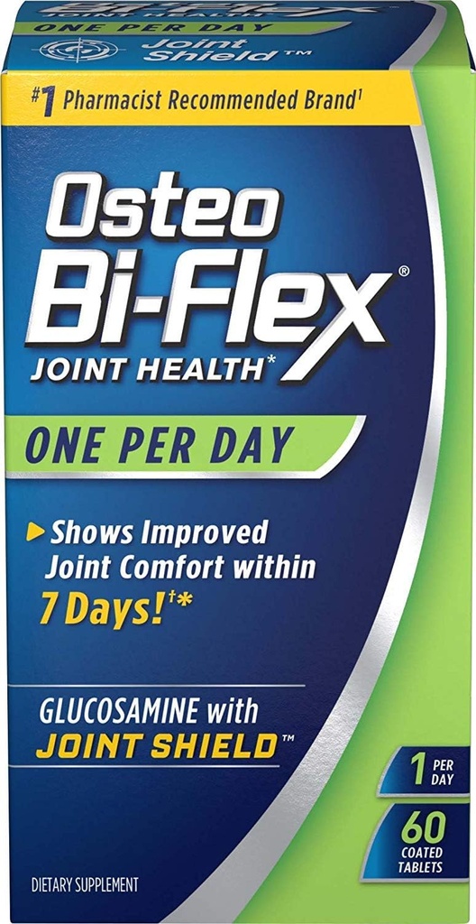 Osteo Bi- Flex Satu per Hari, 60 Tablets berselaput (Paket 3)