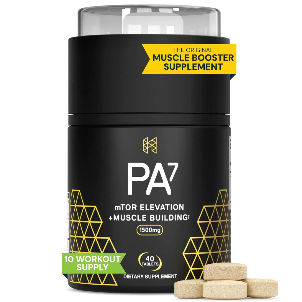 HPN PA (7) Phosfatidic Acid Muscle Builder Top Natural Muscle Builder - Boost mTOR 124; Build Mass and Energy from Your Workout 124; 10 Day Suppply