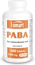 Supersmart - PABA Supplemen 3000mg per hari (para- AminoBenzoic Acid) Tablet