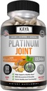 Kaya Platinum - Alam Made Bioperin, Glucosamin, Turmeric dengan Boswellia, Properti Antioksidant Sehat, Turmeric Curcumin 1334mg - 60 Capsules