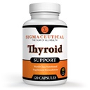 Thyroid Wellness Blast 124; Zinc, Selenium & Iodium & Iodium Complex, 124; Ashwagandha & Kelp Herbal Dukungan 124; 120 Vegetarian Capsules 124; Natural Energy & Metabolisme Formula