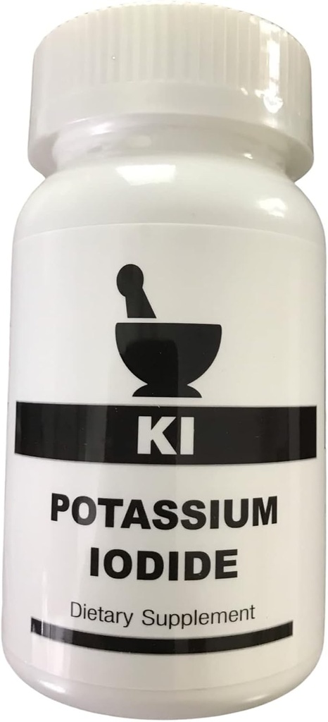 Potassium Iodide 130 Mg Capsules (Bukan 130 Mg Serving (2 65 Mg)) 100 Cacah. (Nilai Terbaik pada) (1)