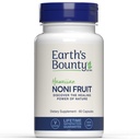 Katup Buah Bumi Berharga Noni Hawaii - 60 Veggie Caps - Sistem kekebalan sehat dan Dukungan Kesehatan Gabungan - 100% Natural & Pure Noni - Vegetarian