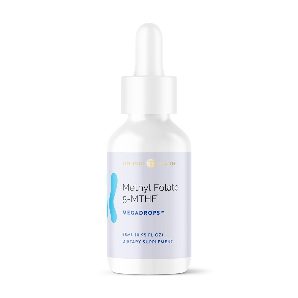 Methyl Folate 5- MTHF Mega Drops ♪ 28ML (.95 FL oz)