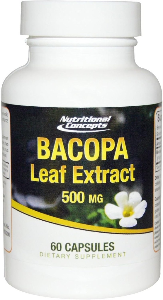 Basopa Leaf Extract - 500 mg - 60 Capsules