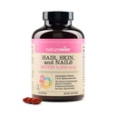 NatureWise Hair Skin dan Nails Vitamin, Biotin 5000mcg w / Hyaluronic Acid, Collagen for Women with C, B Complex, D3, A, E, Iron - NON-GMO, Gluten Free - 270 Softgels [3- Bulan Supply]