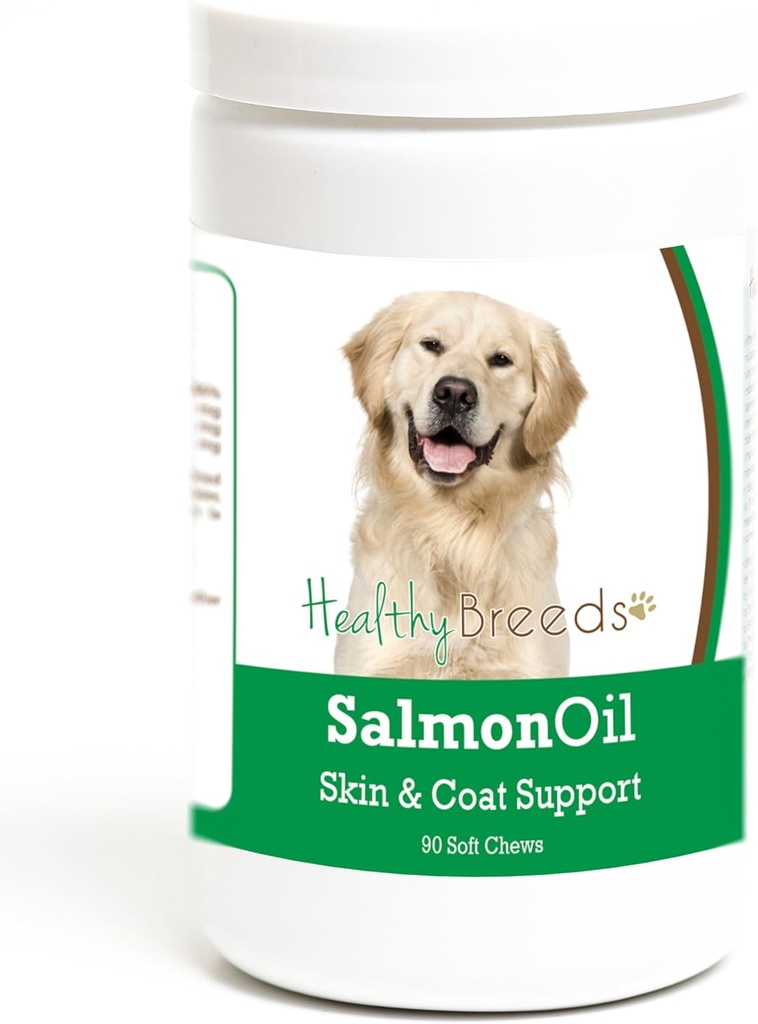 Sehat Breeds Golden Retriever Salmon Oil Soft Chews 90 Count