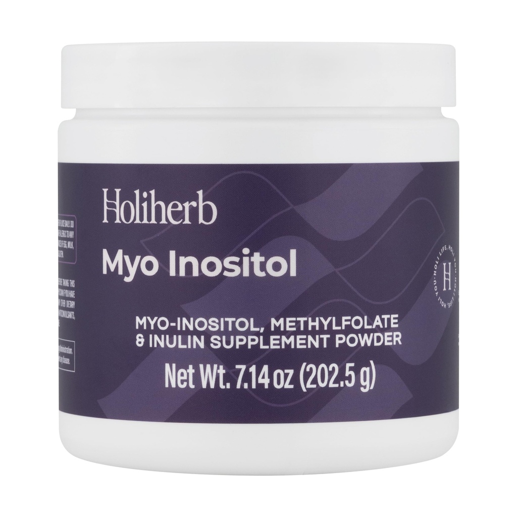 Holiprocts Myo Inositol + Methylfolat Suplemen Wanita 124; Suplemen Fertilitas untuk Keseimbangan Hormonal & Ovarian Kesehatan Dukungan 124; 4g Myo Inositol per Serving 124; 50 Hamba