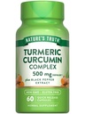 Nature 's Truth Turmeric Curcumin dengan Black Pepper Extract 124; 60 Capsules 124; Non-GMO dan Gluten Free Complex Suplement
