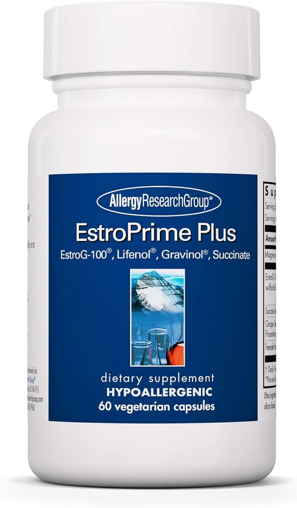 Grup Riset Alergi Tak Ada Tambahan Perbaikan - Dukungan Menopause bagi Perempuan, Estrogen, Bantuan Menopause, untuk Hot Flashes & Night Sweats - 60 Count