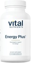 Vital Nutrients Energy Plus Nonstilation Herbal Energy Dukung: Prootes Mental & Fisik Stamina 124; Adaptogenic Dukungan untuk Stress 124; Gluten, Dairy, Soy Free 124; Non-GMO 124; 120 Capsules