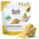 Makanan Hidup Tidak Dibentuk Premium Nutres Yast Flakes, 6 ons Bubuk keju Unforced