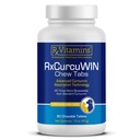 Rx Vitamin CurcuWIN - Curcumin for Dogs & Cats - Vitamin and Suplemen, Allergy Relief - Menyediakan Dukungan Imune & Aids Digetical Suppplemen Gabungan - 90ct