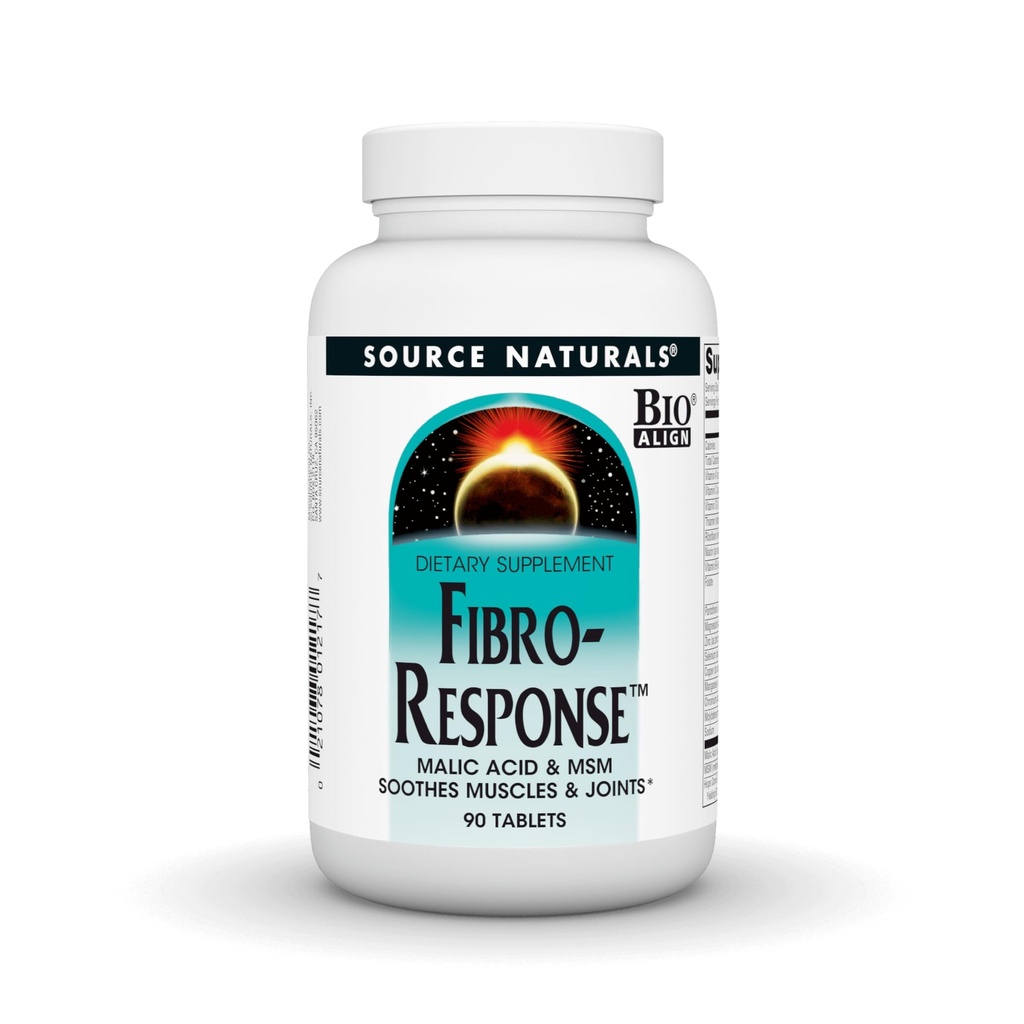 Sumber: Fibro- Response Bio- Aligned Malic Acid & MSM, 90 Tablet