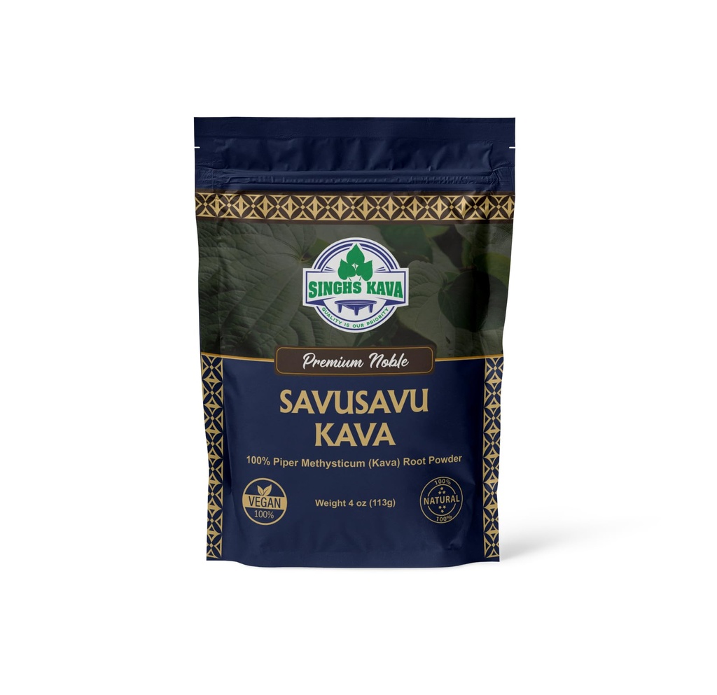 SINGS Premium Quality Noble Fiji Kava - SAVUSAVU KAVA (16oz)