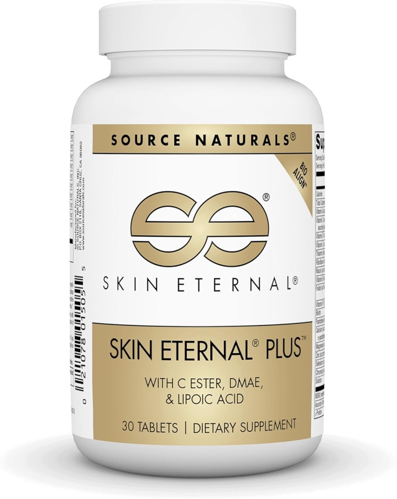 Sumber: Skin Eternal Plus, dengan C Ester, DMAE, & Lipoic Acid - 30 tablet