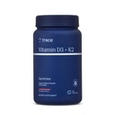 Telusuri Mineral 124; Vitamin D3 + K2 Gummies = 124; 5.000 IU D3 + 50 mcg K2 = 12; Vegan, Sugar Free, Gluten Free, Natural Strawberry Flavor 124; 60 Servings