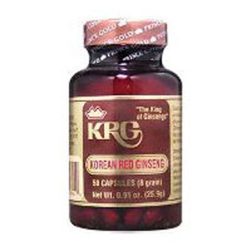 Pangeran Perdamaian Korea Merah Ginseng Capsules, 50 Count