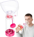 NESSI OTC Spacer Dewasa dengan Mask Spacer dan Mouthpiece Spacer (Pink)
