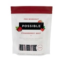 Beet Pre- Workout - Strawberry Beet Flavor - Individually Wrapped Servings - Berisi B-Vitamin dan Green Tea Caffeine Extract - Sumber Nitrates - 1 Bag, 20 Stick Packs