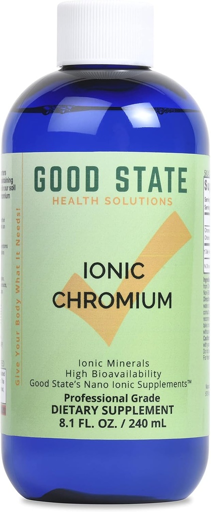 Good State Liquid Ionic Chromium (96 porsi 600 mcg - 8 fl oz)