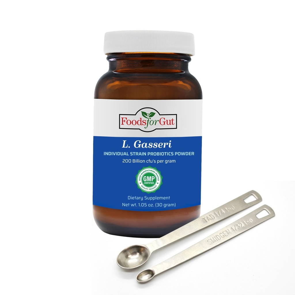 Makanan untuk Gut Lacleillus Gasseri Powder Probiotic 200 Milyar Cfu 's 124; dibuat di Amerika Serikat 124; Wight Control 124; Provanced microbiome-balanced 124; Tinggi Potensi 124; L.Gasti 14; 30 Grams (1.05 Oz)