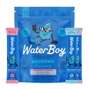Waterboy Weekend Recovery Variety 124; 3.200mg Electrolyte Quwrents 12.4; Ginger + L-Theanine + Vitamin 124; No Sugar, All Natural, Gluten Free Sounds 124; 24 Drink Stick Mixes (Variety Pack)