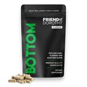 Tambahan Fiber Bawah untuk Effortless Prep Time - Membantu Procept Digetical Regularity - Psyllium Husk berbasis - untuk Men Who Bottom, 90 Kapsul