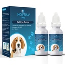 NOVEHA Pet Drops 126; Advanced Lanosterol Solution + NAC (2 x 10 mL)