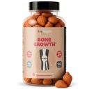 Truight Kids Bone Growth Kimmies (Strawberry, Ages 2 +) Tall Nutres for Natural Growth for Children & Toddlers - Vitamin D, Calcium, K, Magnesium Multivitamin, Bone Power Vitamins, D3 K2, Taller