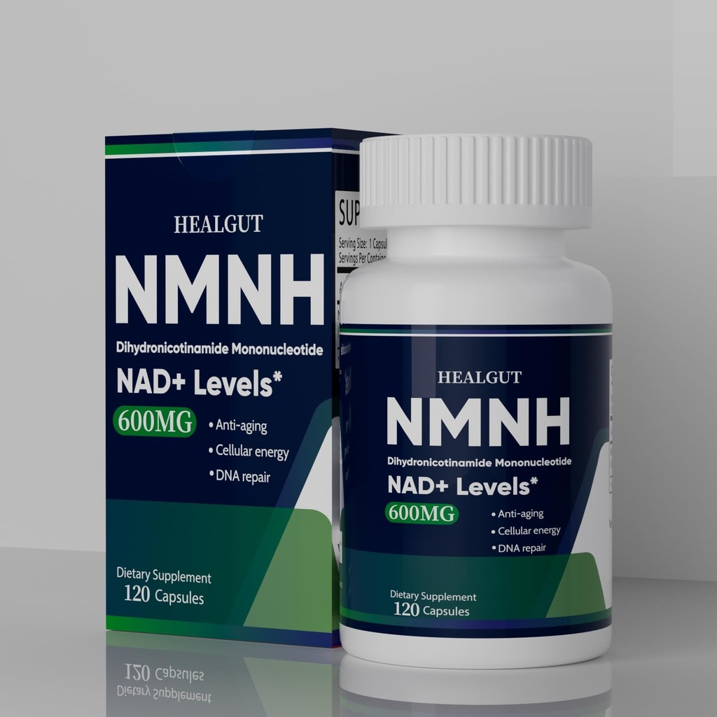 Tambahan NMNH untuk Anti- Aging Breakthrough - Boost NAD + Tingkat Lebih Efektif dari NMNH Liposome 120 Capsules