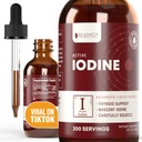 Aktif Iodin - Nascent Iodin Drops - Liquid Deliquid Delivery for Better Absorpsi - Supports Healthy Energy, Vitalitas, & Iodin Levels