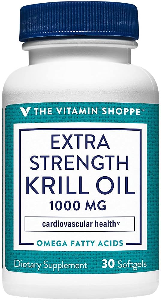 The Vitamin Shopper Ekstra Krill Oil - MSC Certified Sustainable - 1.000 MG (30 Softgels)