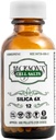 Jackson # 12 Cell Salt Silica 6X (500 Pellet Bottle) - Vegan bersertifikat, Lactose- Free Schuessler Tesis Garam Silicea 6X (Dibuat di USA)