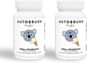 Autobrush Kids Orall-Care Slow Dissolve Probiotic Tablets 124; Dental Suplemen 124; Healthier Teeth dan Gums 124; Ballanced Mouth Bile 124; 30 Count (Vanilla) (2)