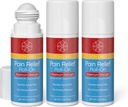 Maximum Power Relief Rolll-on, 3 oz Value Size, Lidocaine 4%, Numbs Pain Away, Nerve Pain, (3 Pack)