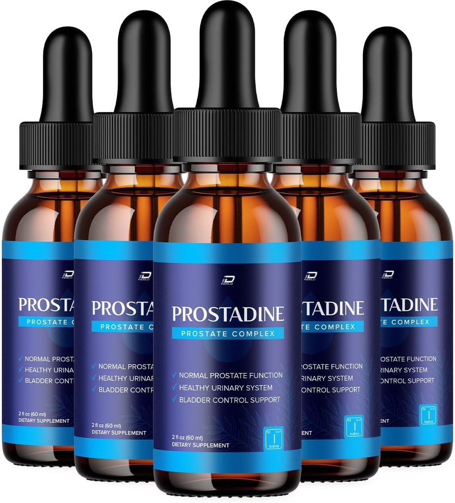 Prostadine Drops for Health - Bladder Urinating Issues - Prostadine Supplement, Maximum Power Prostatine Droppers, 2024 New Improved Formulasi, Prostadine (5 Paket-5 Bulan Suppply)
