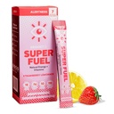 Bubuk minuman EBOST Energy, Super Fuel - Strawberry Lemonade, 7 Paket - sebelum Pembangkit Bubuk Energi Mix - Natural Energy, L-Tyrosine, L- Theanine & Vitamin - Latihan untuk Perempuan & Pria