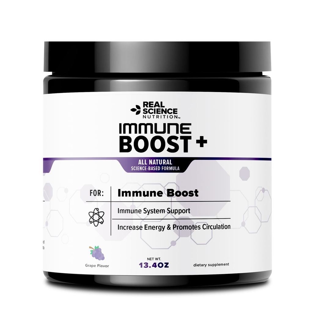 Ammune Boost Plus Elderberry, Zinc, Echinacea - dalam Powder Akting Cepat