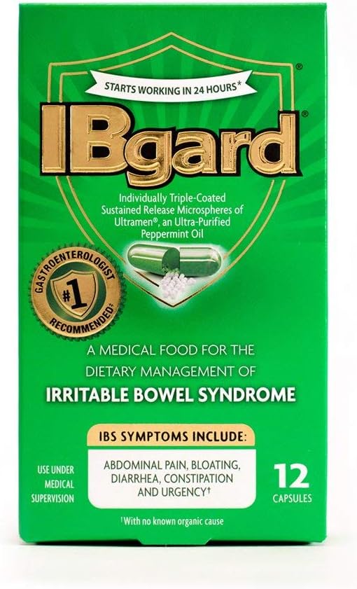 IBgard Irriable Bowel Syndrome Capsules - 12 ct, Pack of 3
