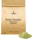 Murni Ingrediens Asli Bubuk Rutin (4 oz), Selalu Murni, Tidak Ada Advanity Atau Penjual, Lab Verifikasi