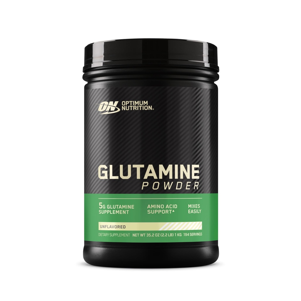 Optimum Nutition L- Glutamine Muscle Recovery Powder, 1000 Gram, 194 Servings (Pack of 1)