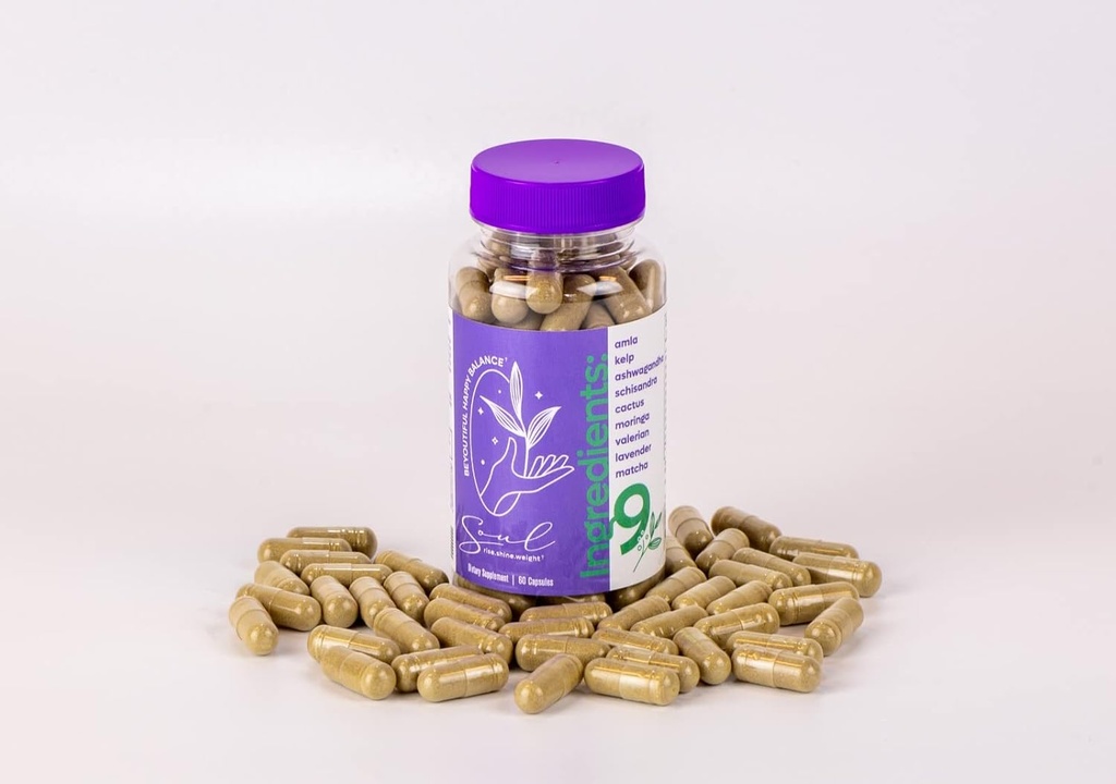 Beyoutiful Happy Balance Dietary Supplement Weight Loss & Appetite penekan Metabolisme Dukungan untuk Pembakaran Gemuk. Suplemento para supremasi de apetito y bajar de peso, quema de grasa